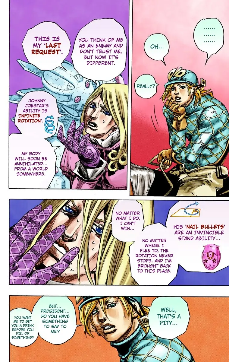 JoJo's Bizarre Adventure Steel Ball Run Colored Manga, chapter 91, page 7