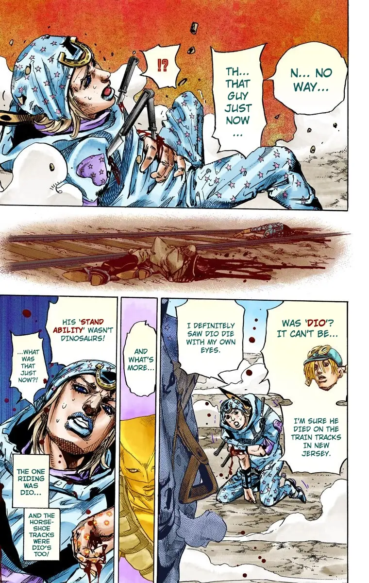 JoJo's Bizarre Adventure Steel Ball Run Colored Manga, chapter 91, page 18