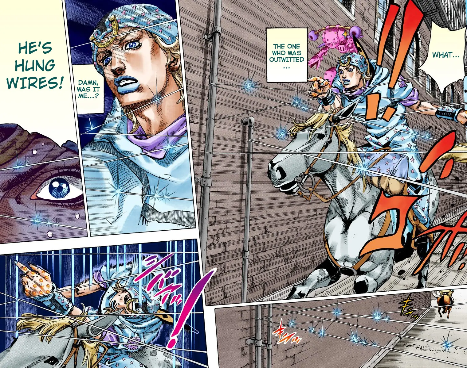JoJo's Bizarre Adventure Steel Ball Run Colored Manga, chapter 91, page 40