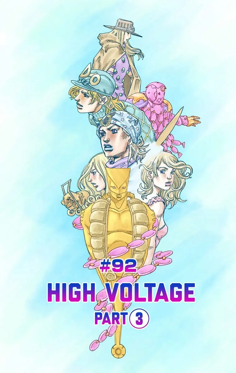 JoJo's Bizarre Adventure Steel Ball Run Colored Manga, chapter 92, page 3