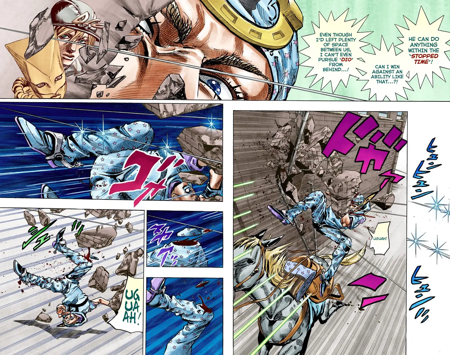 JoJo's Bizarre Adventure Steel Ball Run Colored Manga, chapter 92, page 4