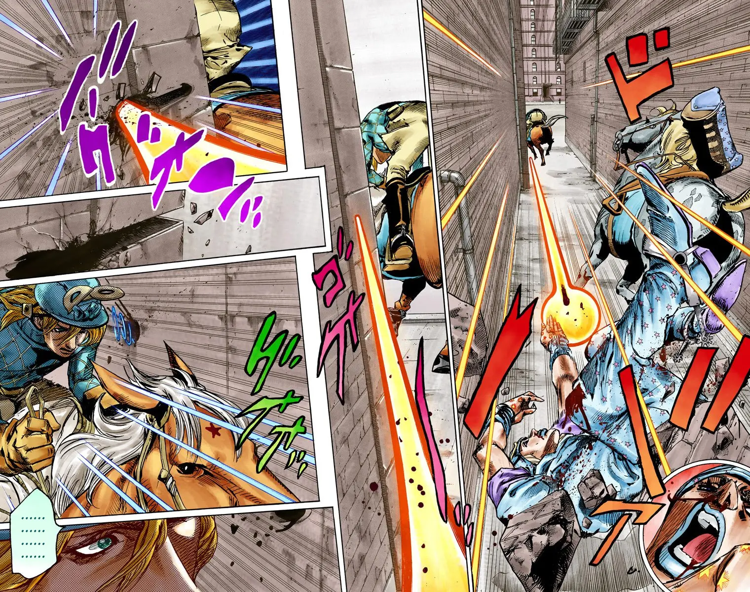 JoJo's Bizarre Adventure Steel Ball Run Colored Manga, chapter 92, page 5