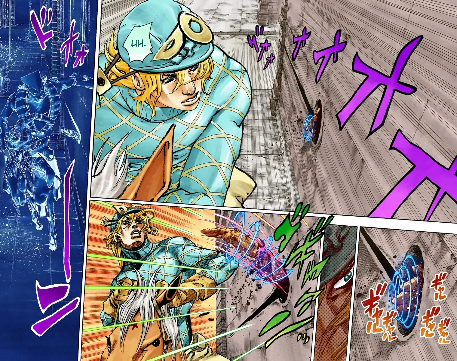 JoJo's Bizarre Adventure Steel Ball Run Colored Manga, chapter 92, page 6