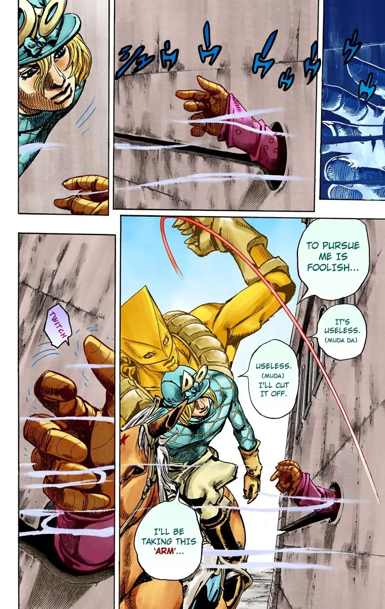 JoJo's Bizarre Adventure Steel Ball Run Colored Manga, chapter 92, page 7