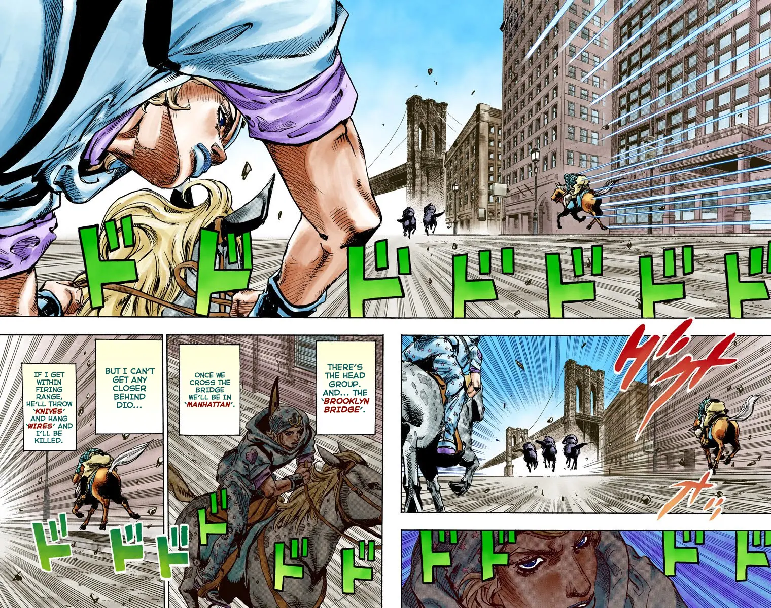 JoJo's Bizarre Adventure Steel Ball Run Colored Manga, chapter 92, page 16