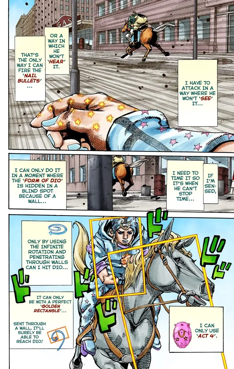 JoJo's Bizarre Adventure Steel Ball Run Colored Manga, chapter 92, page 17