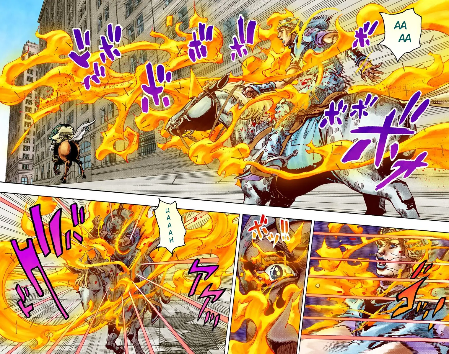 JoJo's Bizarre Adventure Steel Ball Run Colored Manga, chapter 92, page 24