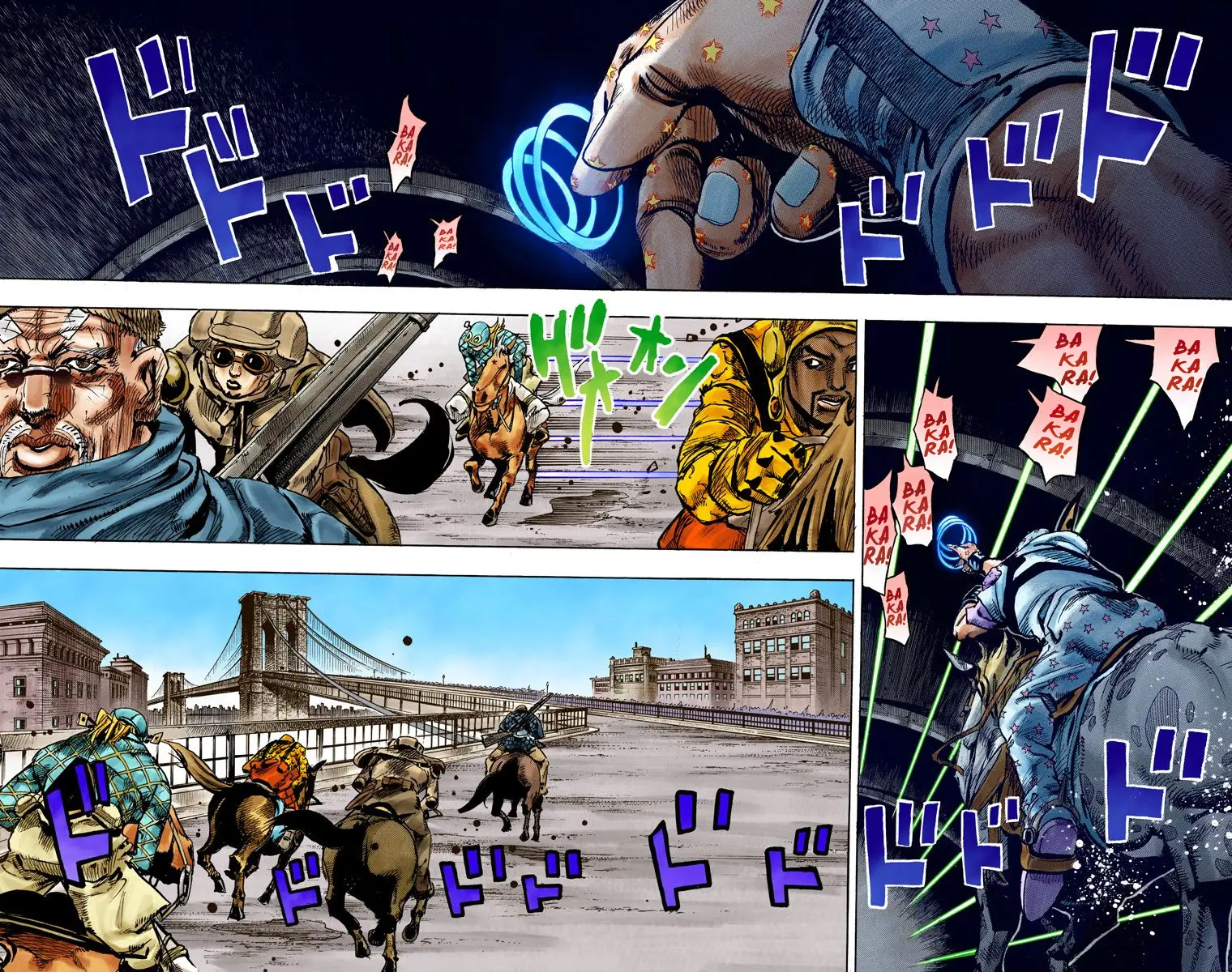JoJo's Bizarre Adventure Steel Ball Run Colored Manga, chapter 93, page 6