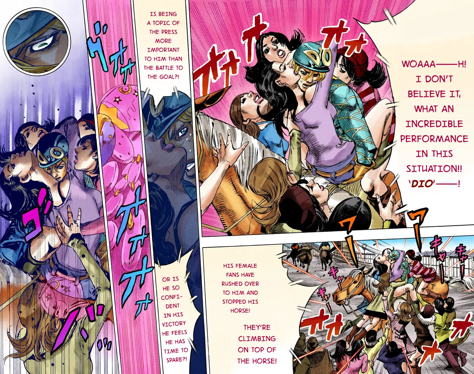 JoJo's Bizarre Adventure Steel Ball Run Colored Manga, chapter 93, page 11