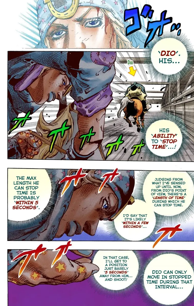 JoJo's Bizarre Adventure Steel Ball Run Colored Manga, chapter 93, page 21