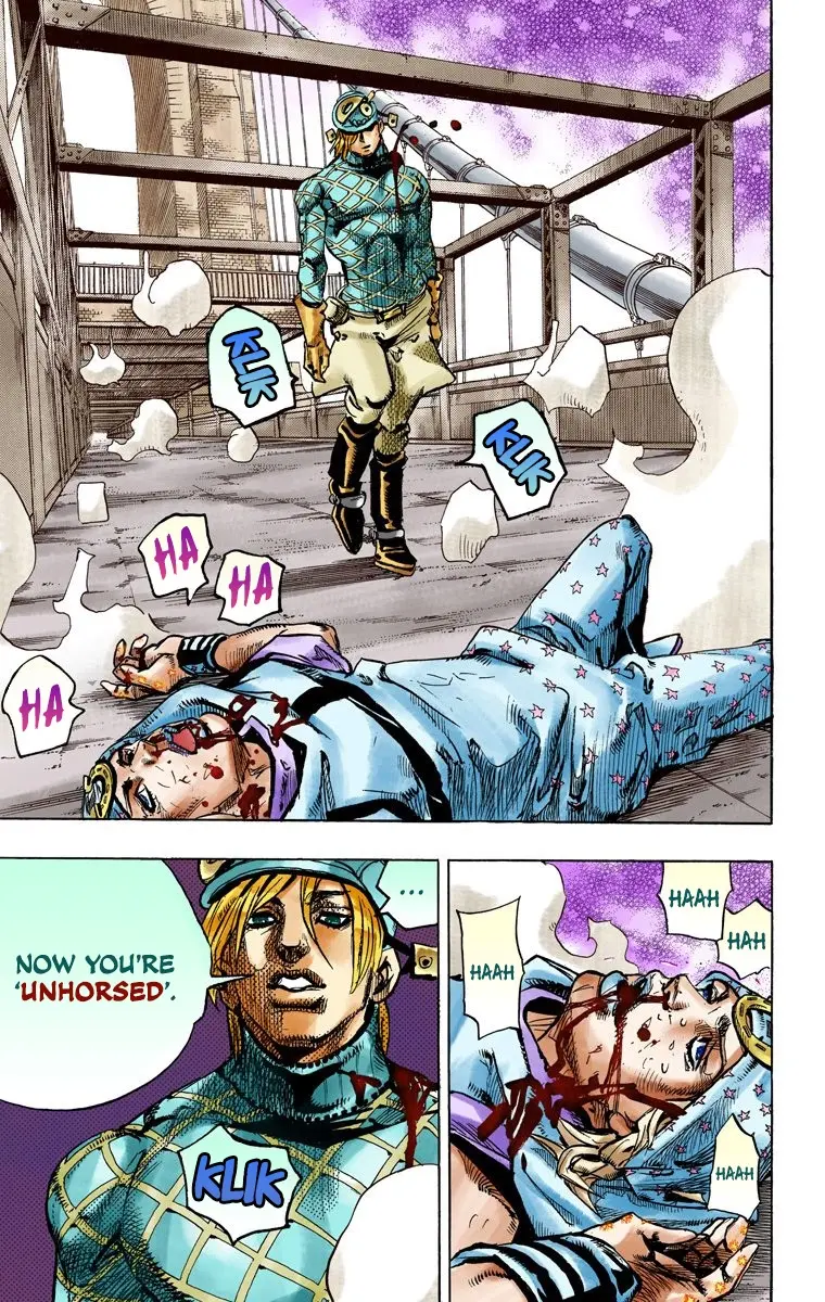 JoJo's Bizarre Adventure Steel Ball Run Colored Manga, chapter 94, page 14