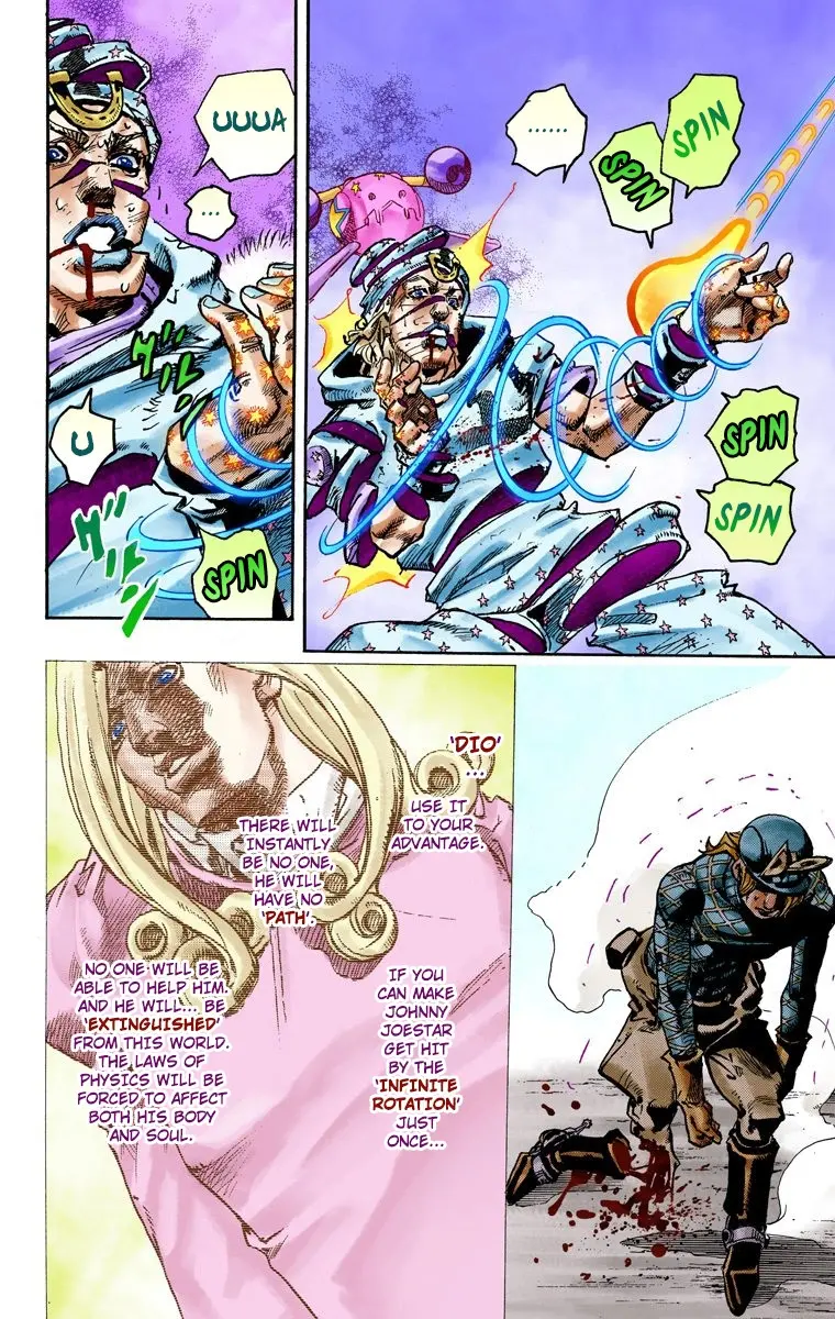 JoJo's Bizarre Adventure Steel Ball Run Colored Manga, chapter 94, page 23