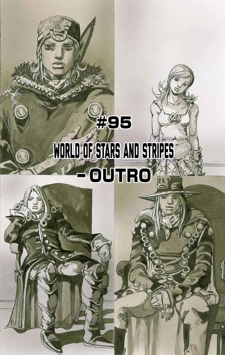 JoJo's Bizarre Adventure Steel Ball Run Colored Manga, chapter 95 END, page 3