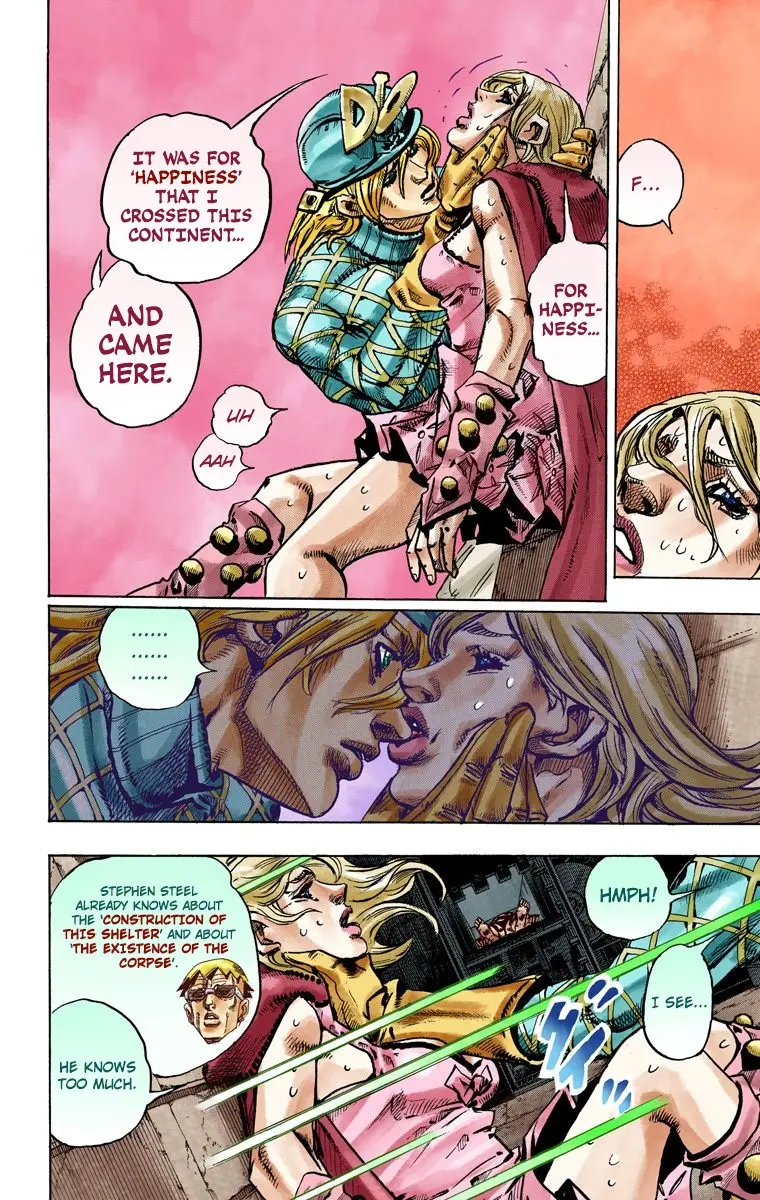 JoJo's Bizarre Adventure Steel Ball Run Colored Manga, chapter 95 END, page 11