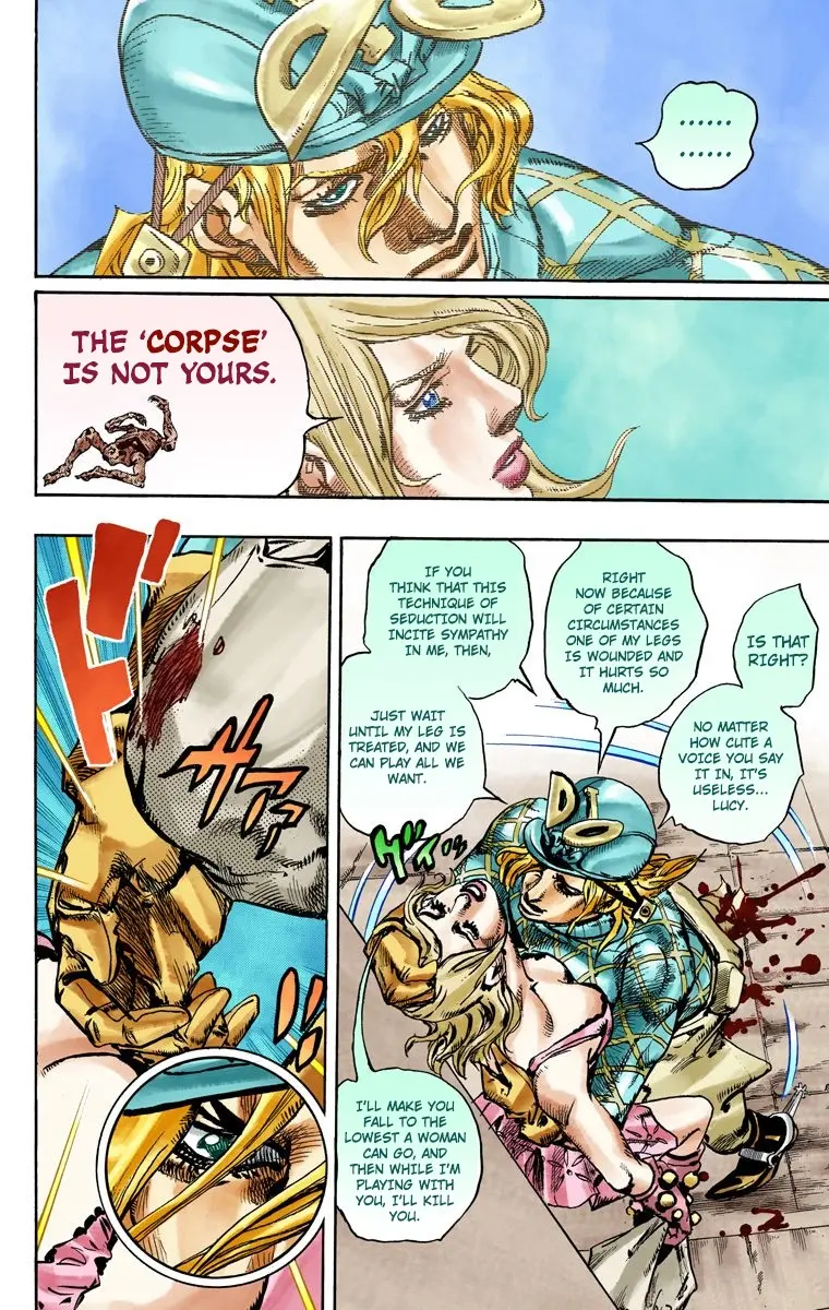 JoJo's Bizarre Adventure Steel Ball Run Colored Manga, chapter 95 END, page 13