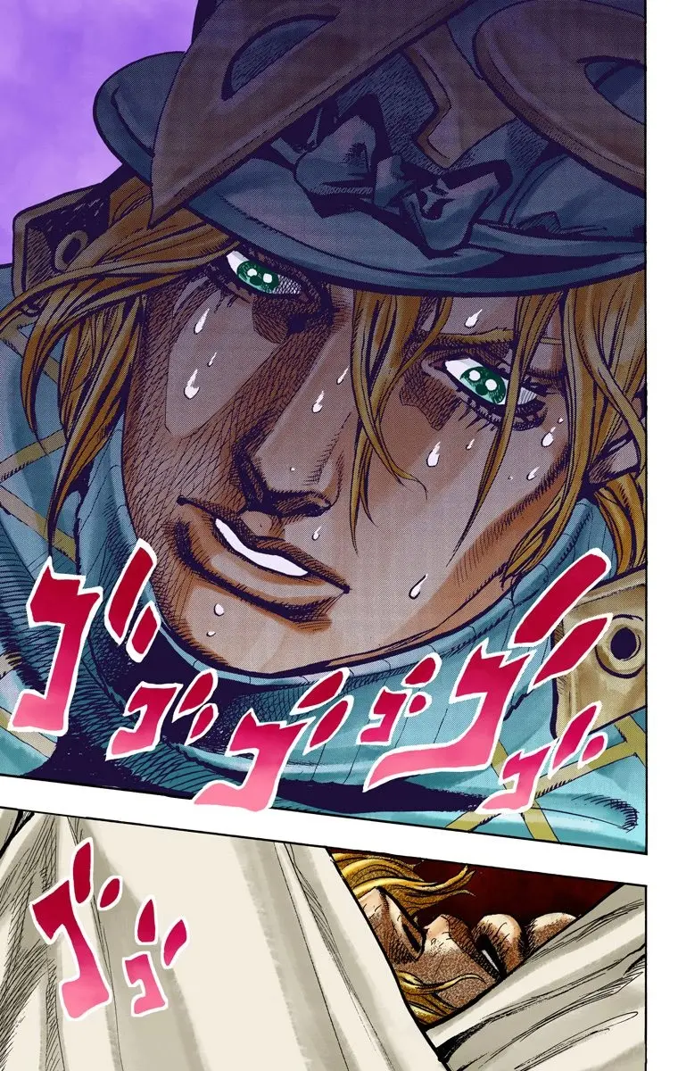 JoJo's Bizarre Adventure Steel Ball Run Colored Manga, chapter 95 END, page 17
