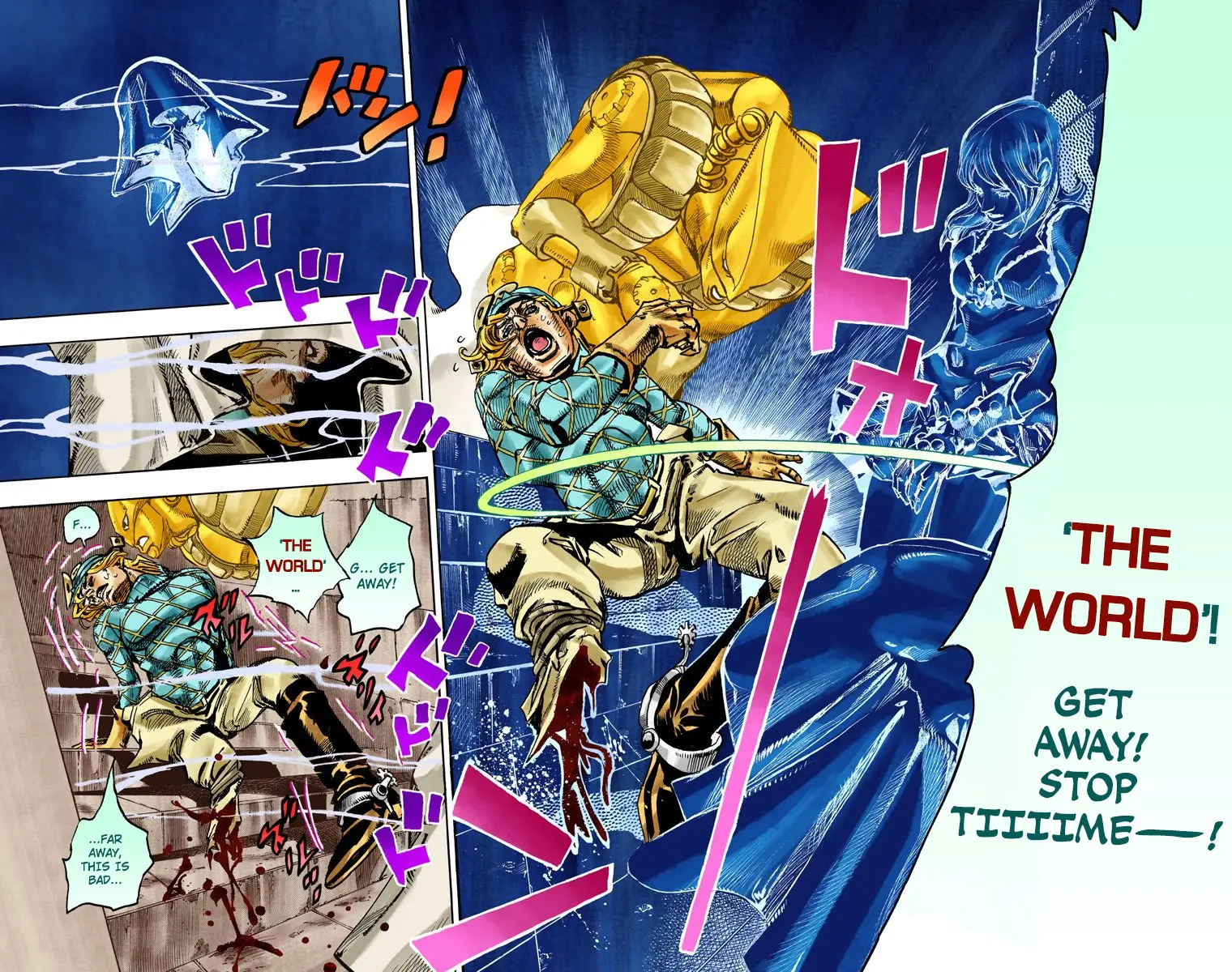 JoJo's Bizarre Adventure Steel Ball Run Colored Manga, chapter 95 END, page 18