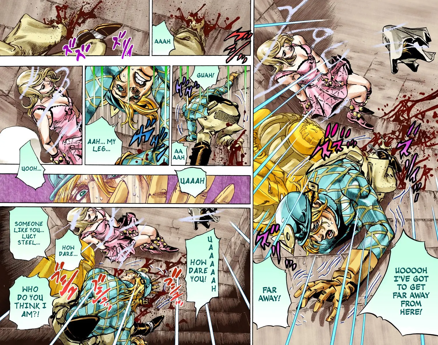 JoJo's Bizarre Adventure Steel Ball Run Colored Manga, chapter 95 END, page 19