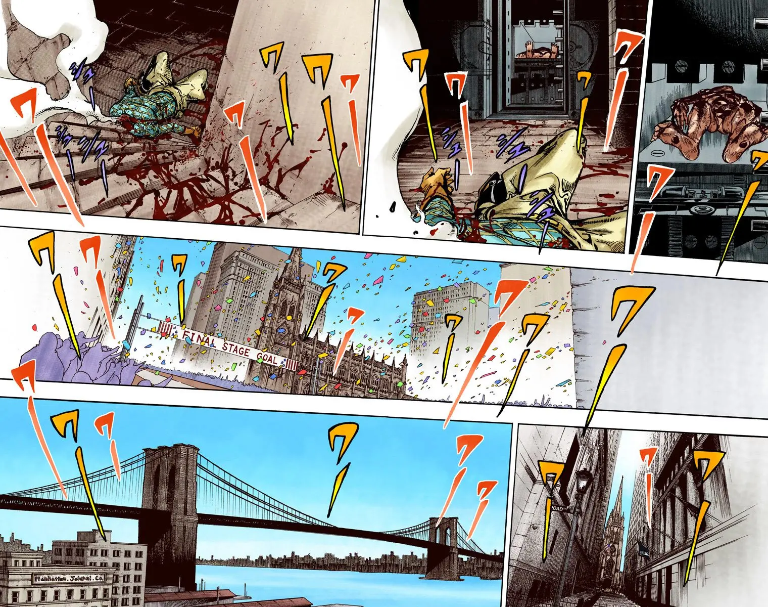 JoJo's Bizarre Adventure Steel Ball Run Colored Manga, chapter 95 END, page 26