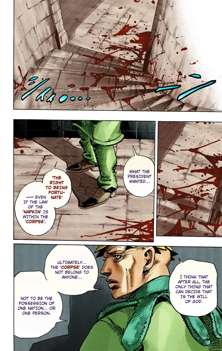 JoJo's Bizarre Adventure Steel Ball Run Colored Manga, chapter 95 END, page 31
