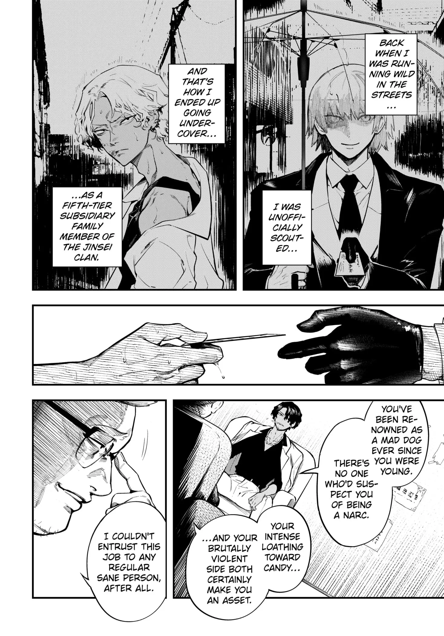 Magical Girl and Narco Wars, chapter 1, page 28