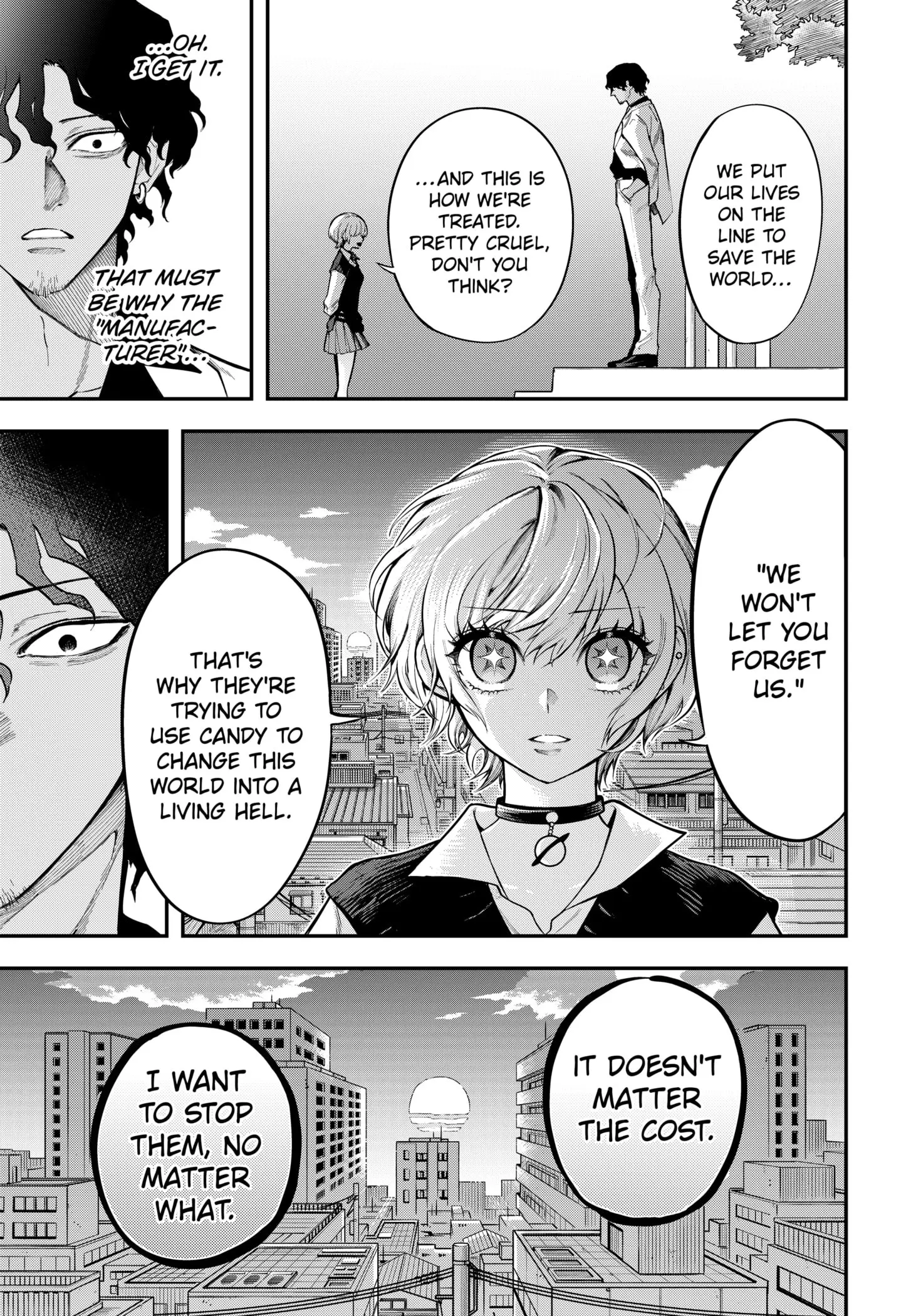 Magical Girl and Narco Wars, chapter 2, page 33