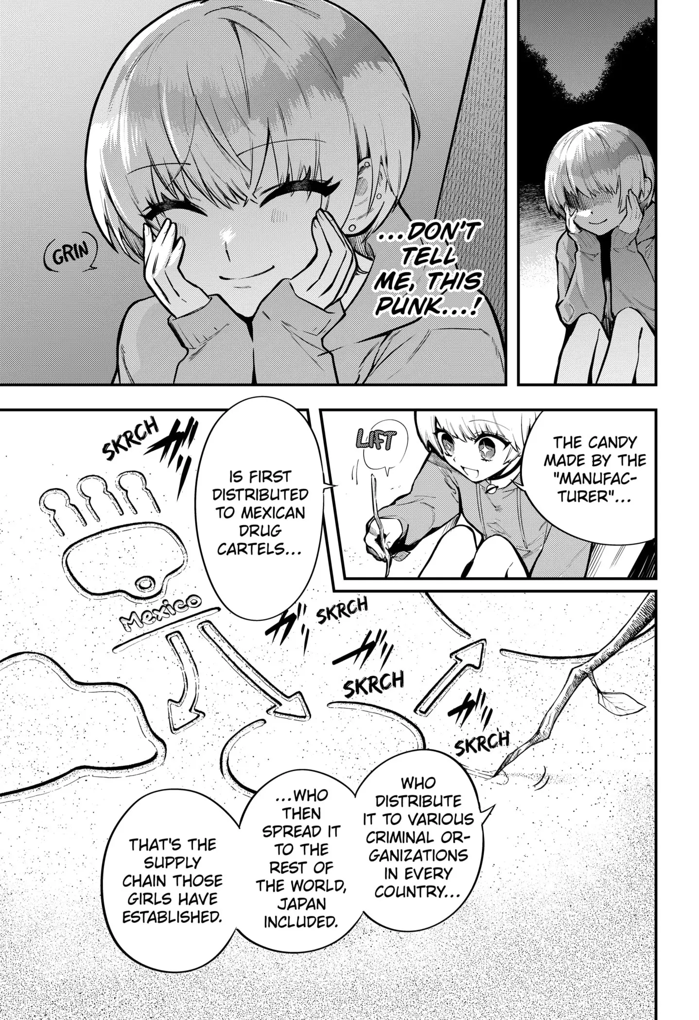 Magical Girl and Narco Wars, chapter 5, page 17