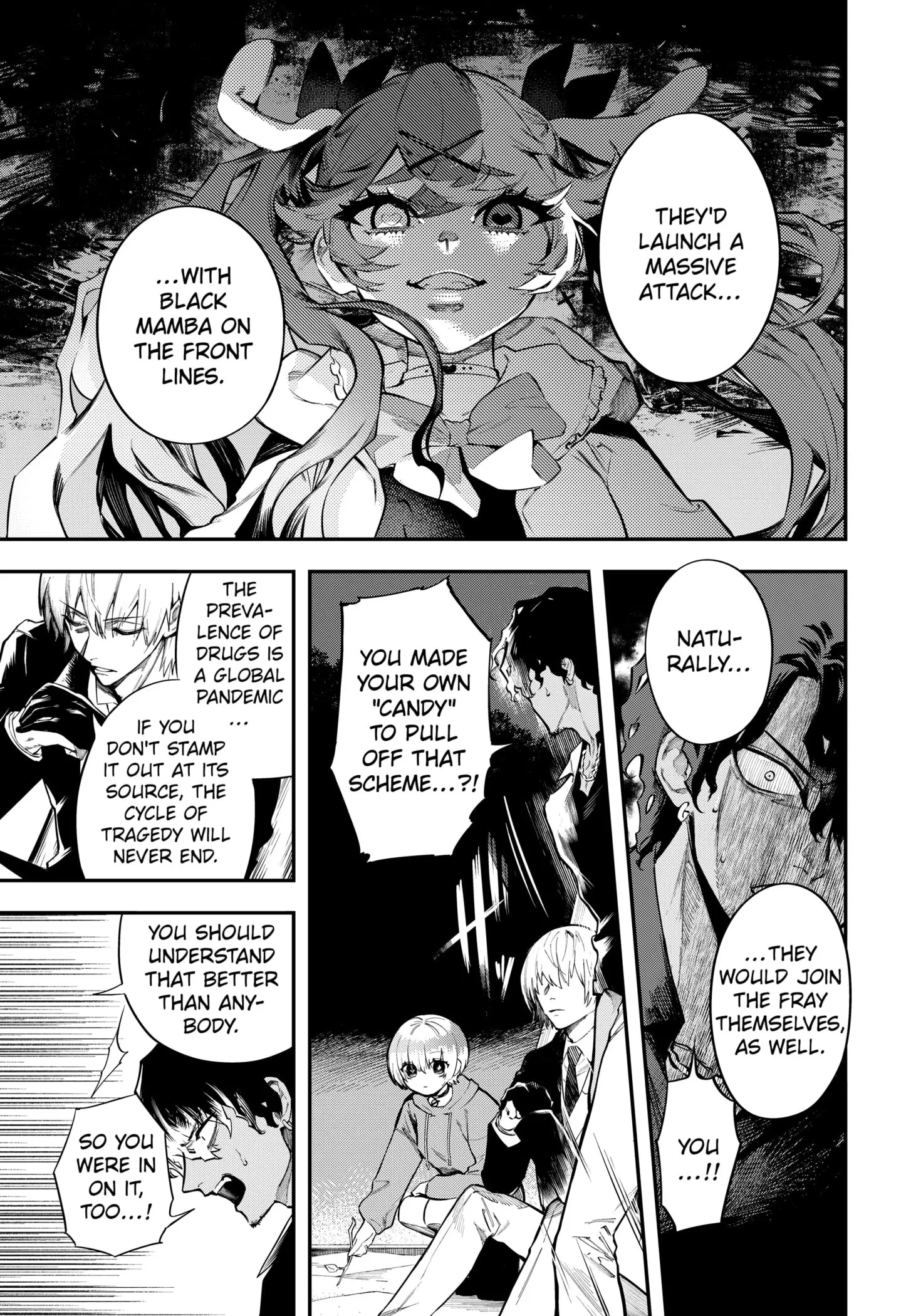Magical Girl and Narco Wars, chapter 5, page 19