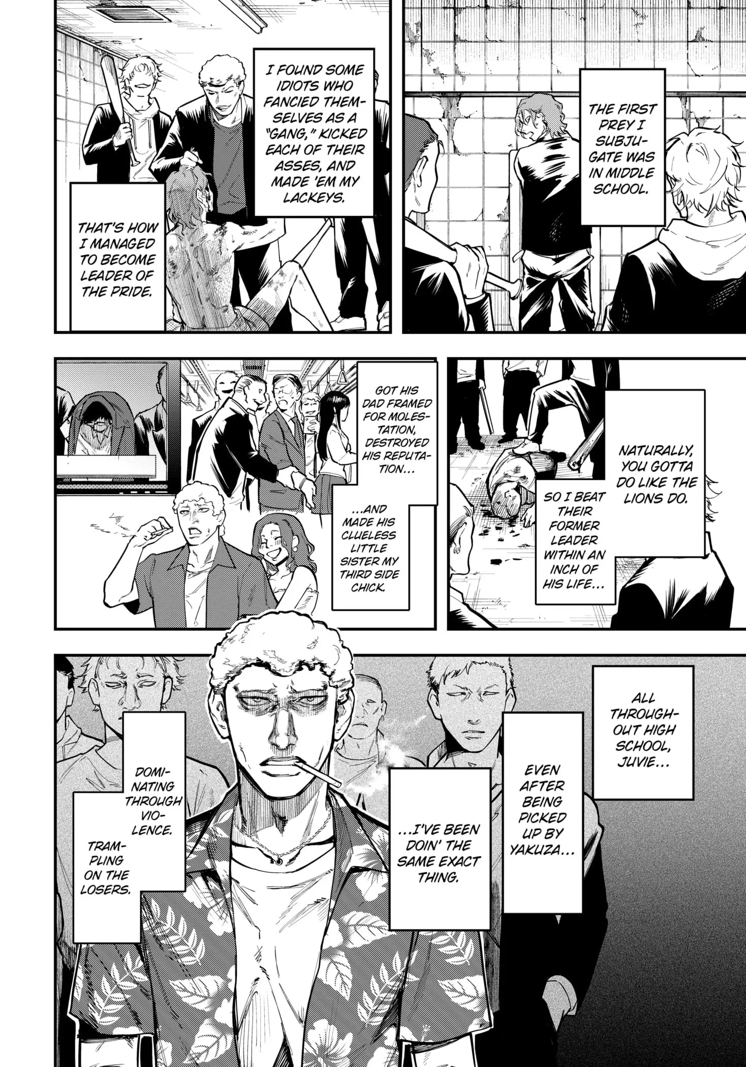 Magical Girl and Narco Wars, chapter 8, page 4