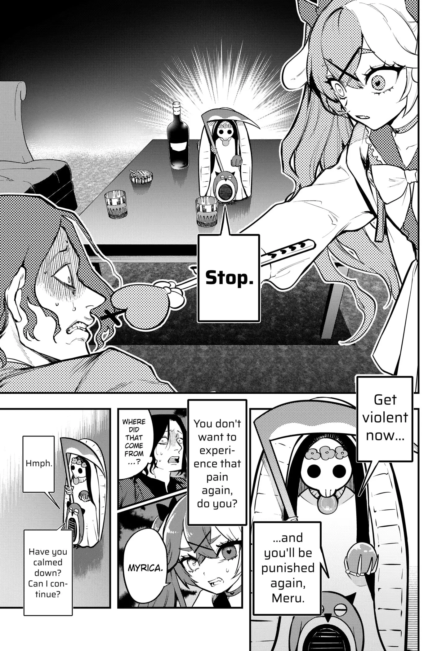 Magical Girl and Narco Wars, chapter 9, page 17