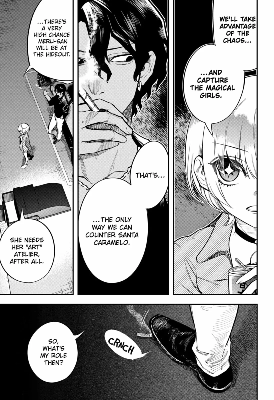 Magical Girl and Narco Wars, chapter 14, page 15