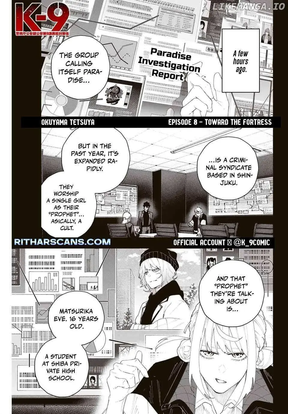 Keishichou Kouanbu Kouan Dai-9-Ka Inou Taisaku Gakari, chapter 8, page 1