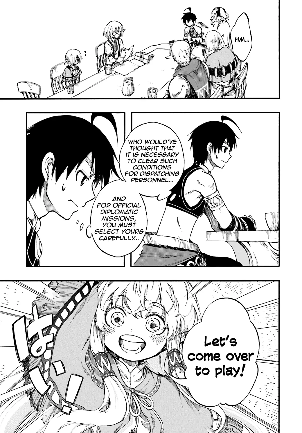 Apocalypse Bringer Mynoghra: World Conquest Starts with the Civilization of Ruin, chapter 11.1, page 14