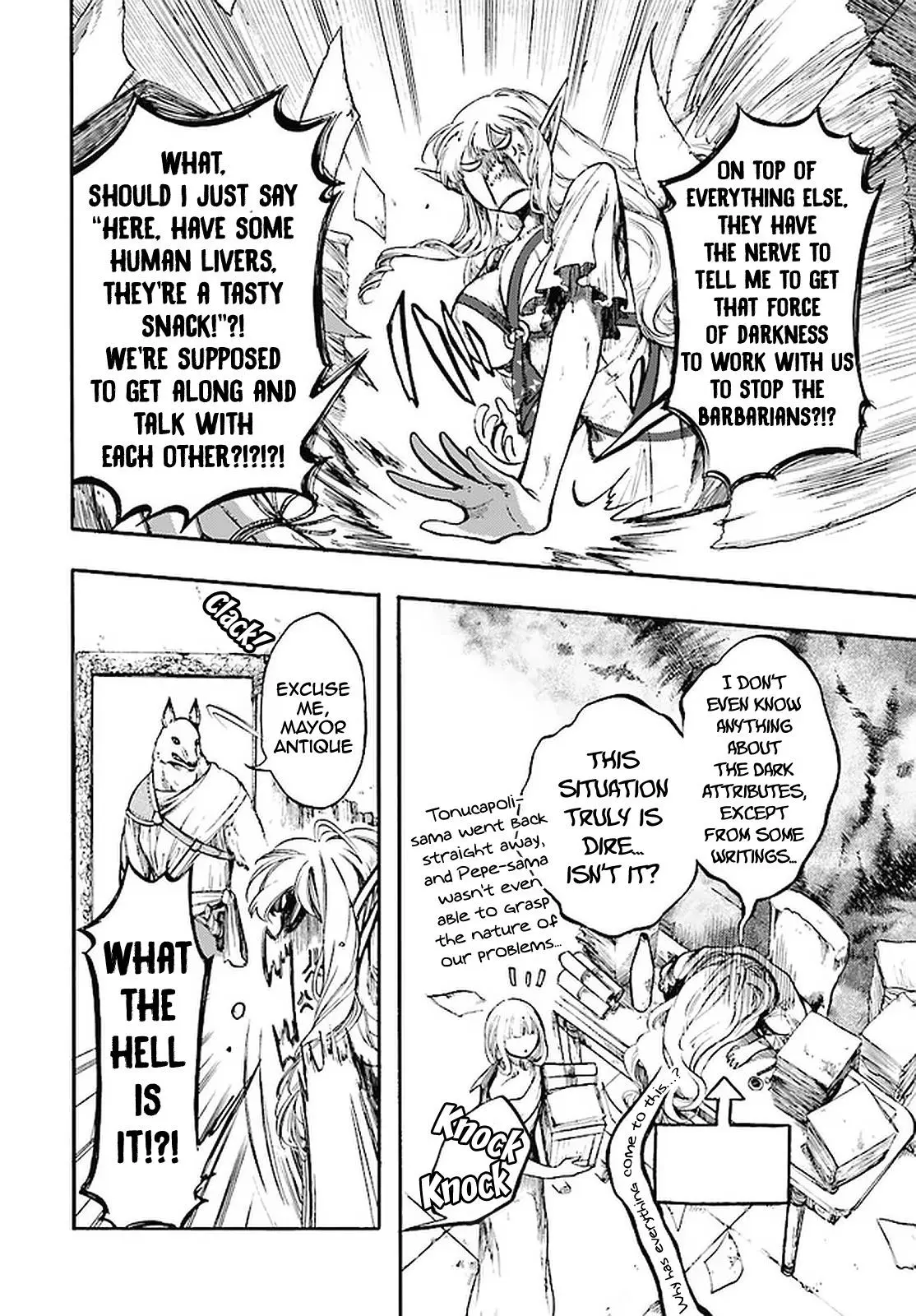 Apocalypse Bringer Mynoghra: World Conquest Starts with the Civilization of Ruin, chapter 12.1, page 7