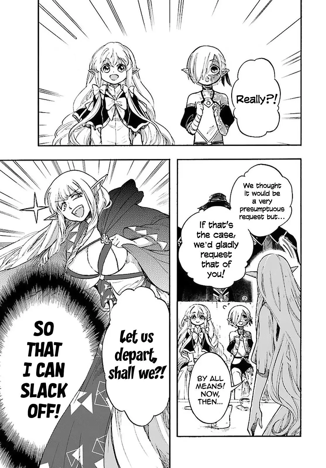 Apocalypse Bringer Mynoghra: World Conquest Starts with the Civilization of Ruin, chapter 12.1, page 14
