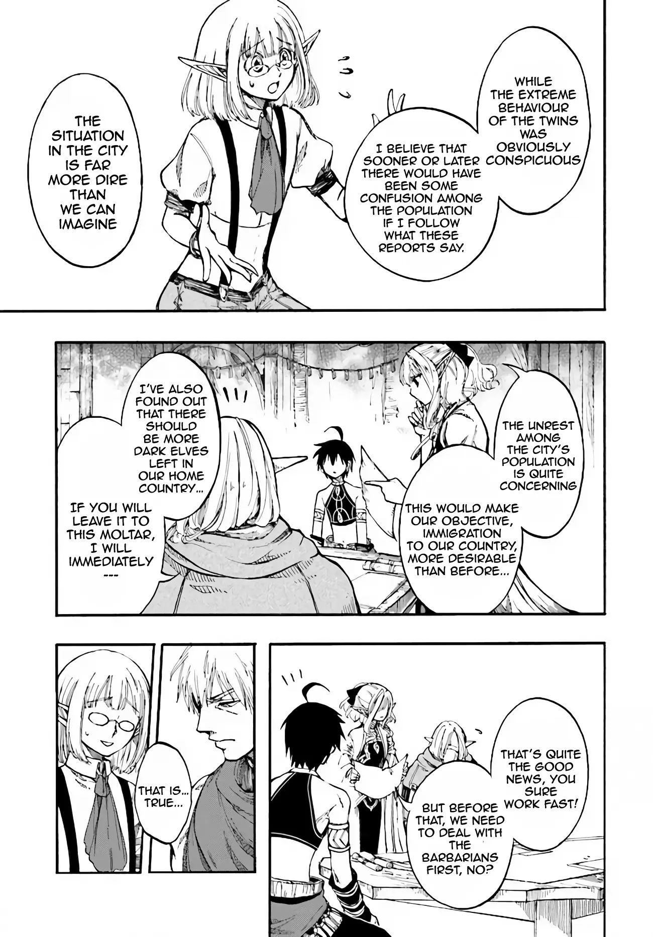 Apocalypse Bringer Mynoghra: World Conquest Starts with the Civilization of Ruin, chapter 13.1, page 8
