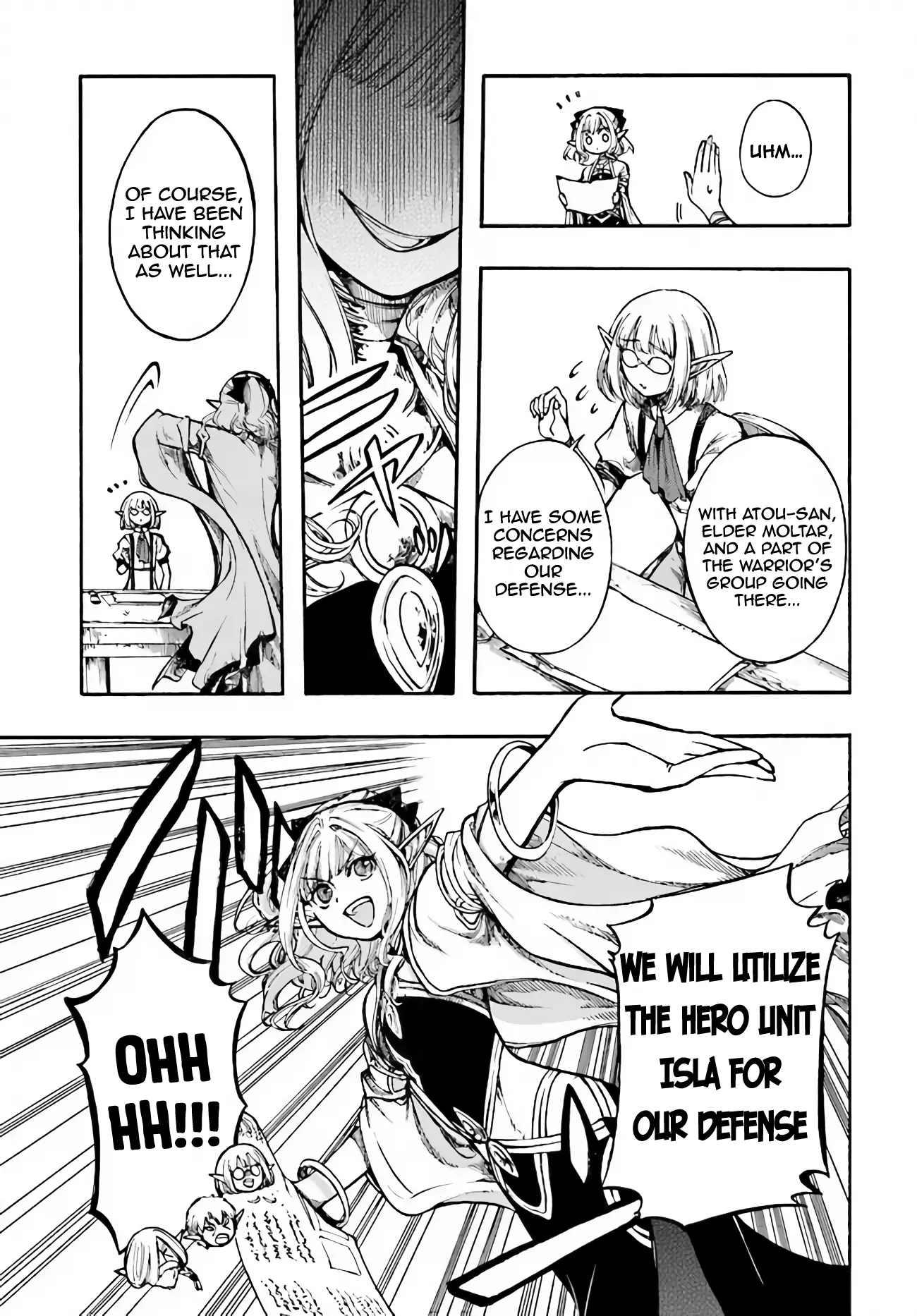 Apocalypse Bringer Mynoghra: World Conquest Starts with the Civilization of Ruin, chapter 13.1, page 14