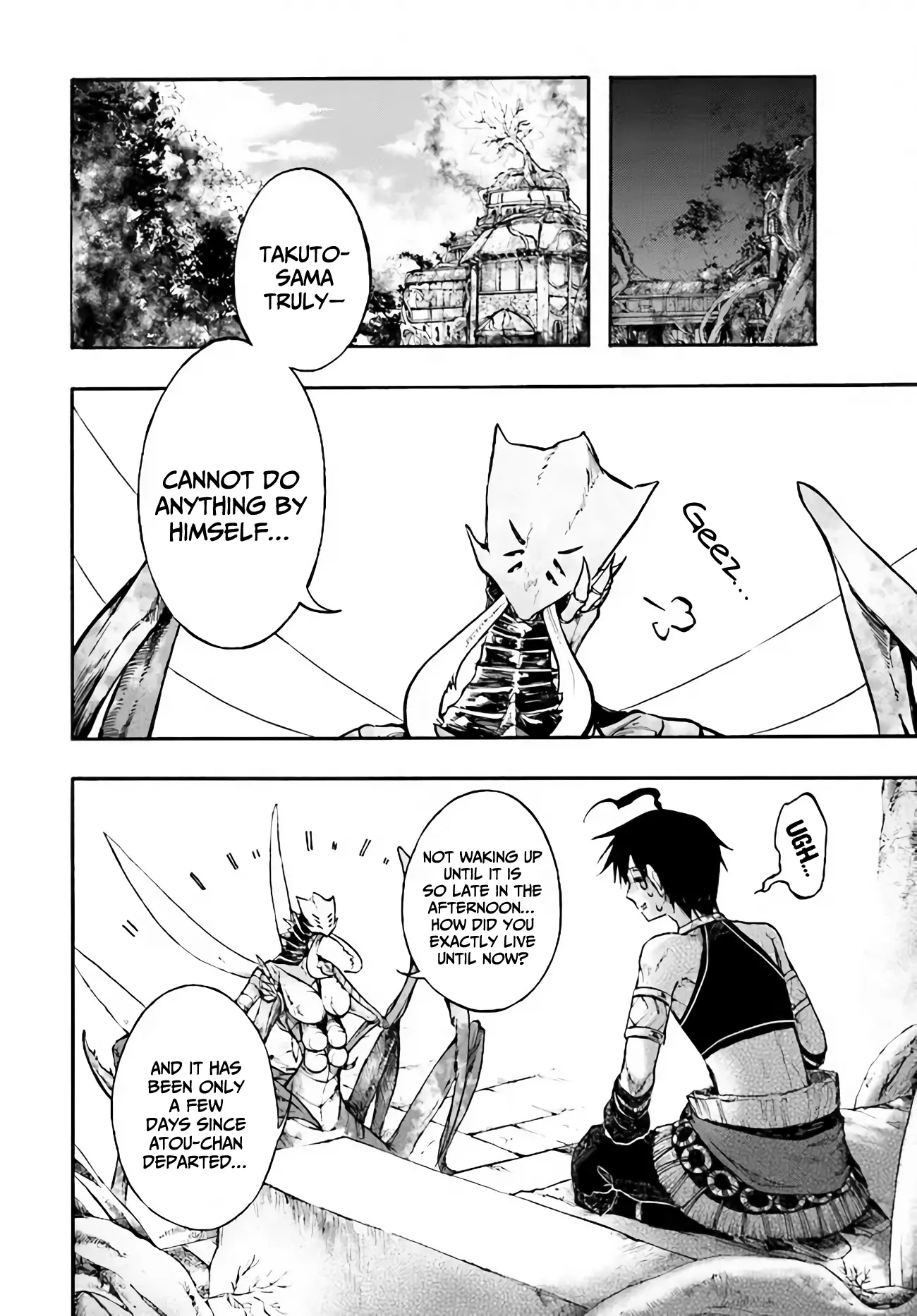 Apocalypse Bringer Mynoghra: World Conquest Starts with the Civilization of Ruin, chapter 14.1, page 3