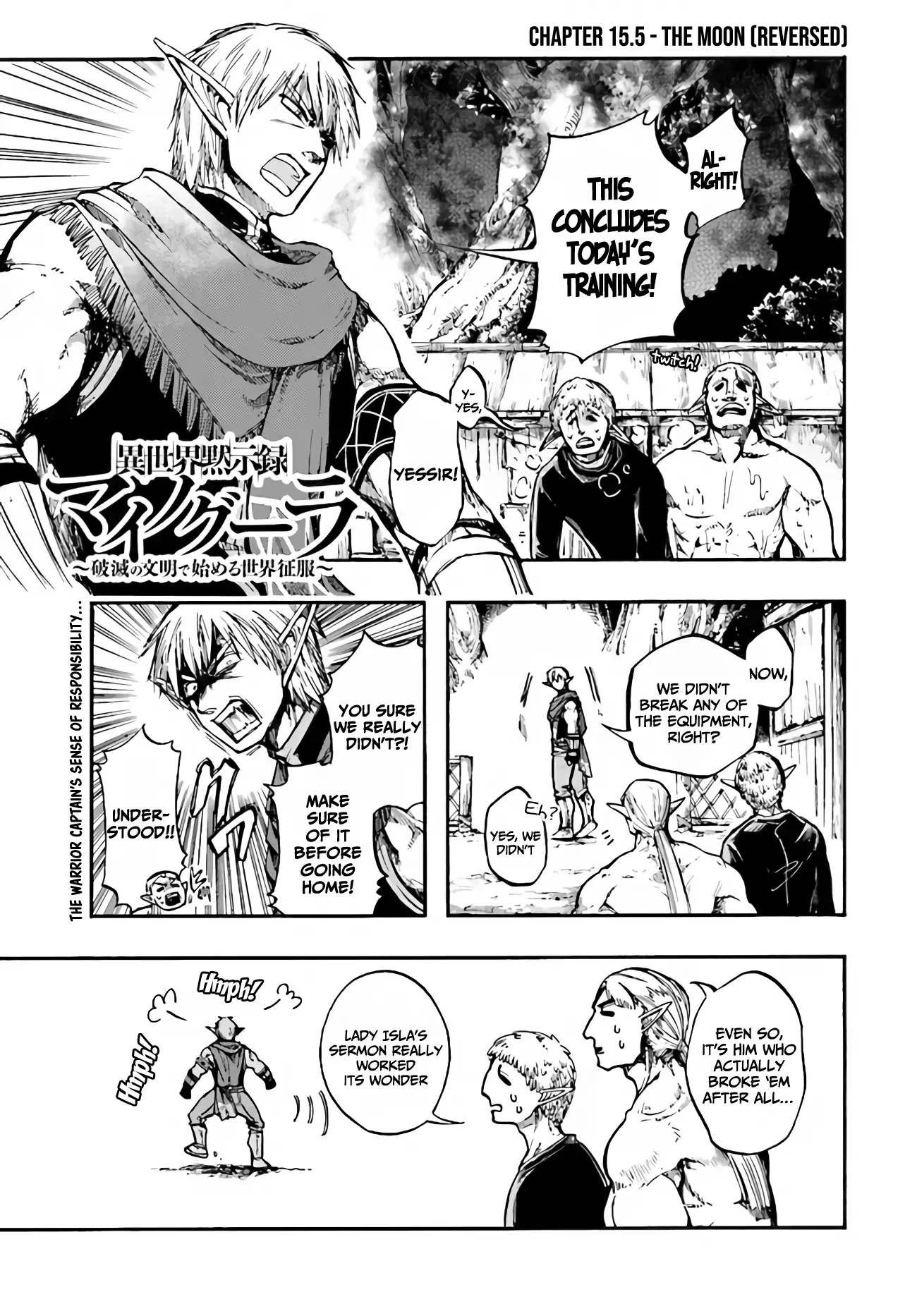Apocalypse Bringer Mynoghra: World Conquest Starts with the Civilization of Ruin, chapter 15.5, page 2