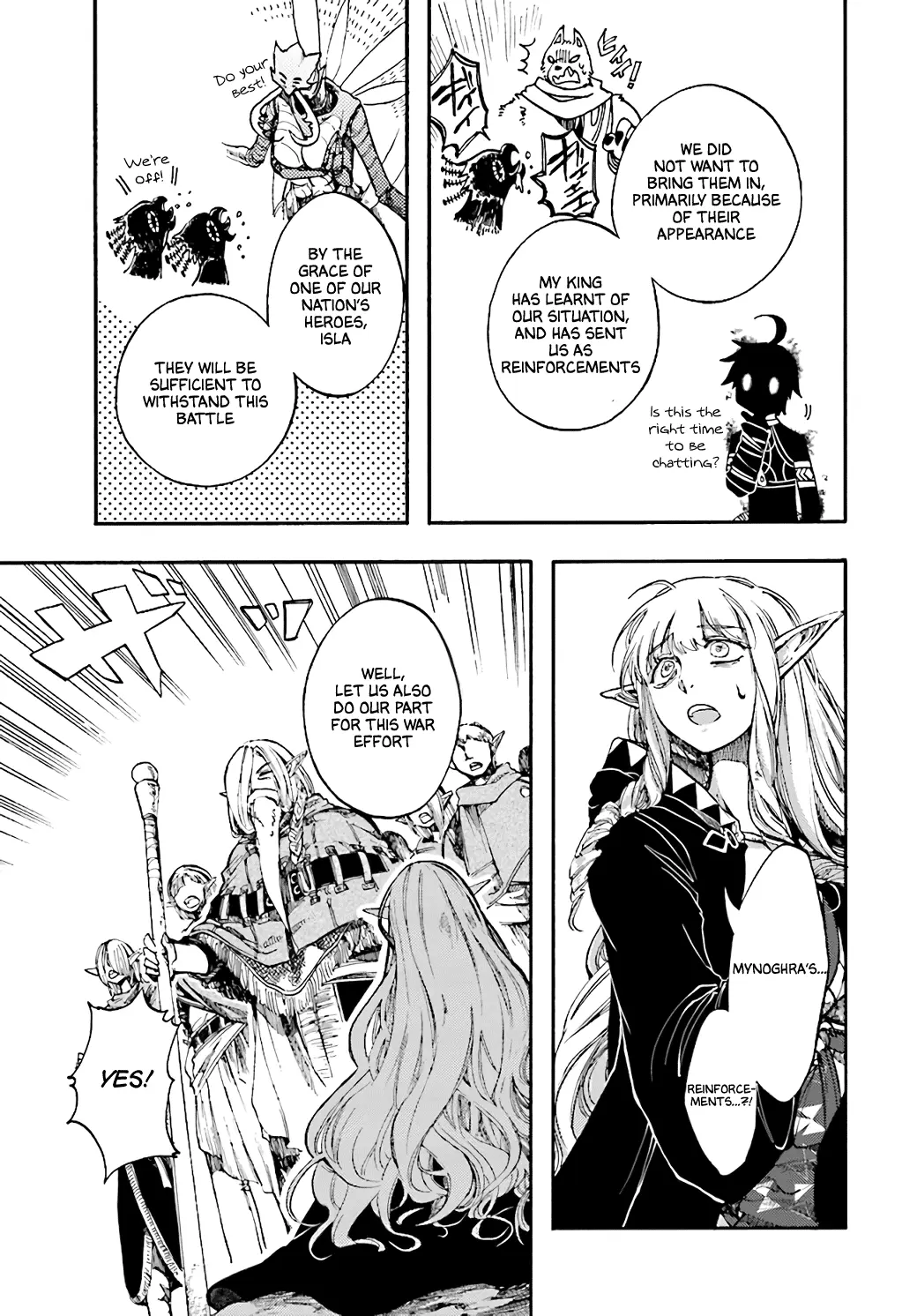 Apocalypse Bringer Mynoghra: World Conquest Starts with the Civilization of Ruin, chapter 16, page 19