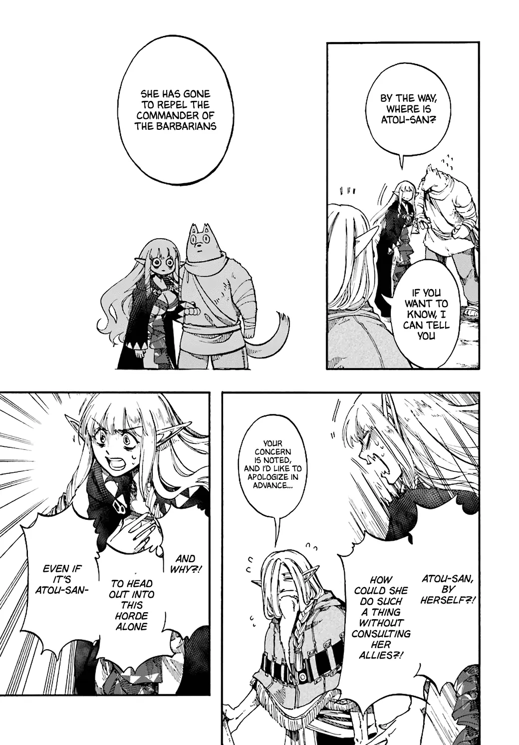 Apocalypse Bringer Mynoghra: World Conquest Starts with the Civilization of Ruin, chapter 16, page 23