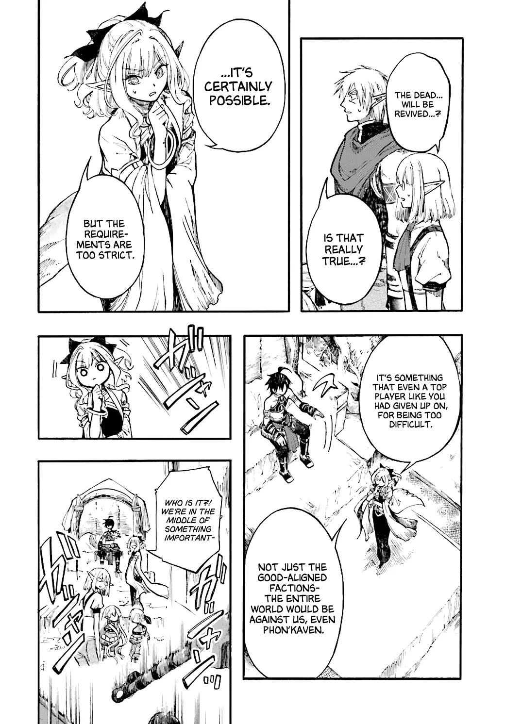 Apocalypse Bringer Mynoghra: World Conquest Starts with the Civilization of Ruin, chapter 24, page 36
