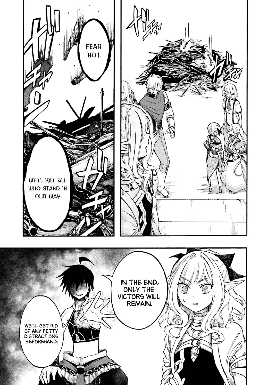 Apocalypse Bringer Mynoghra: World Conquest Starts with the Civilization of Ruin, chapter 24, page 37