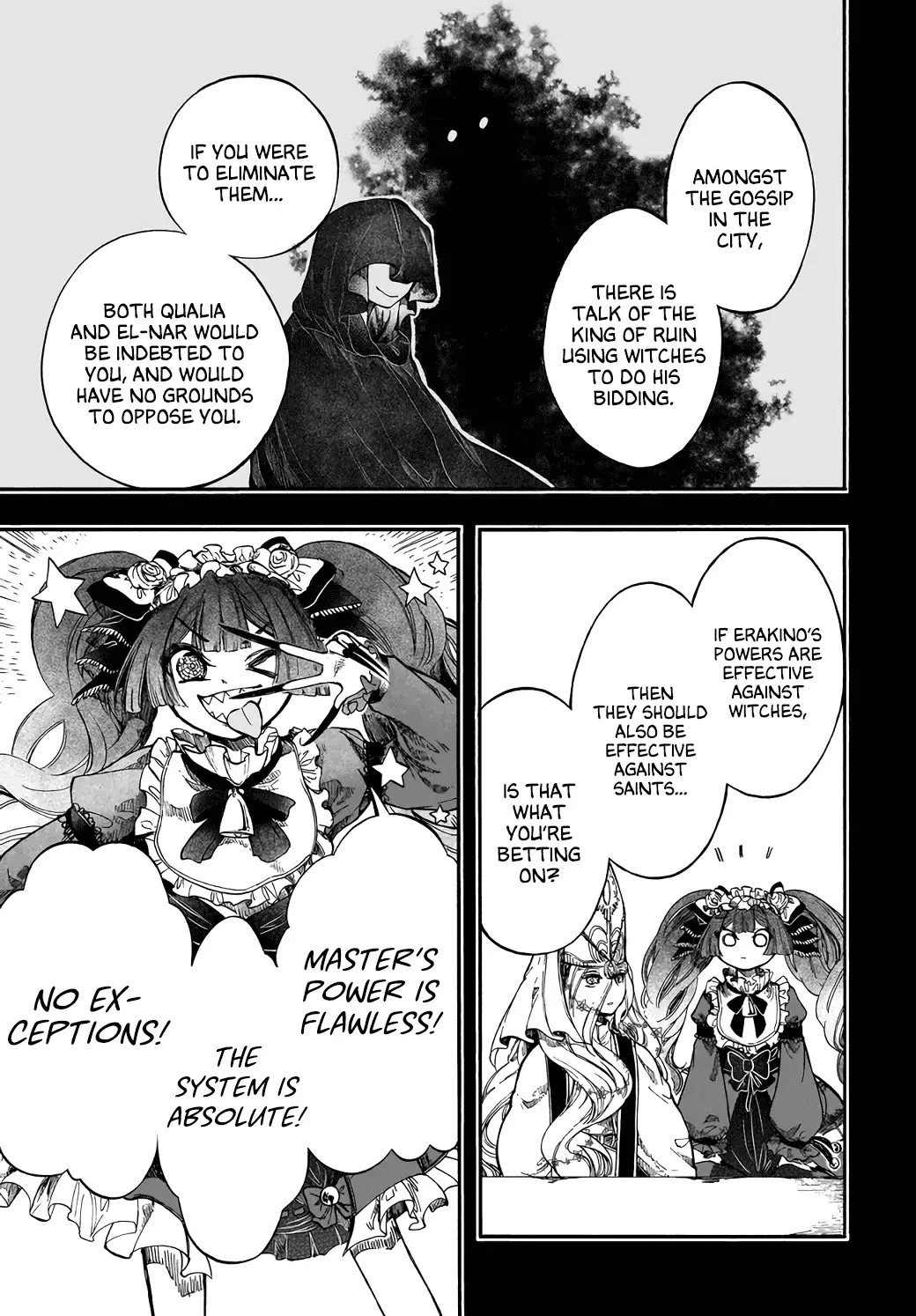 Apocalypse Bringer Mynoghra: World Conquest Starts with the Civilization of Ruin, chapter 28, page 21