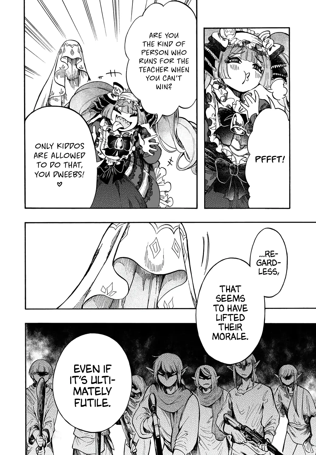 Apocalypse Bringer Mynoghra: World Conquest Starts with the Civilization of Ruin, chapter 29, page 21
