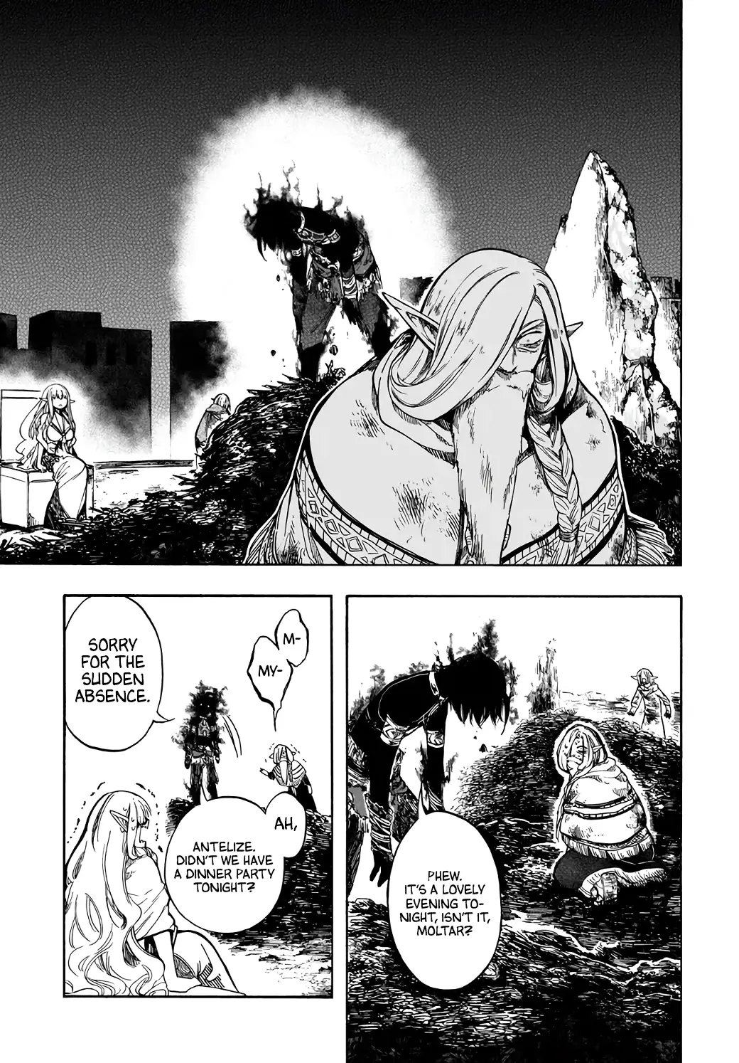 Apocalypse Bringer Mynoghra: World Conquest Starts with the Civilization of Ruin, chapter 29, page 38