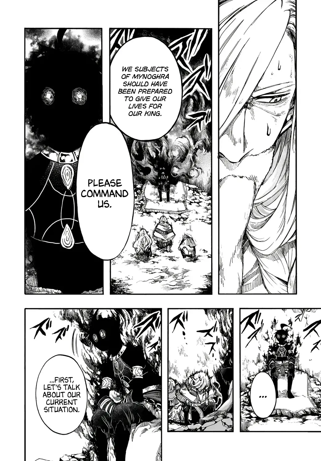 Apocalypse Bringer Mynoghra: World Conquest Starts with the Civilization of Ruin, chapter 30, page 4