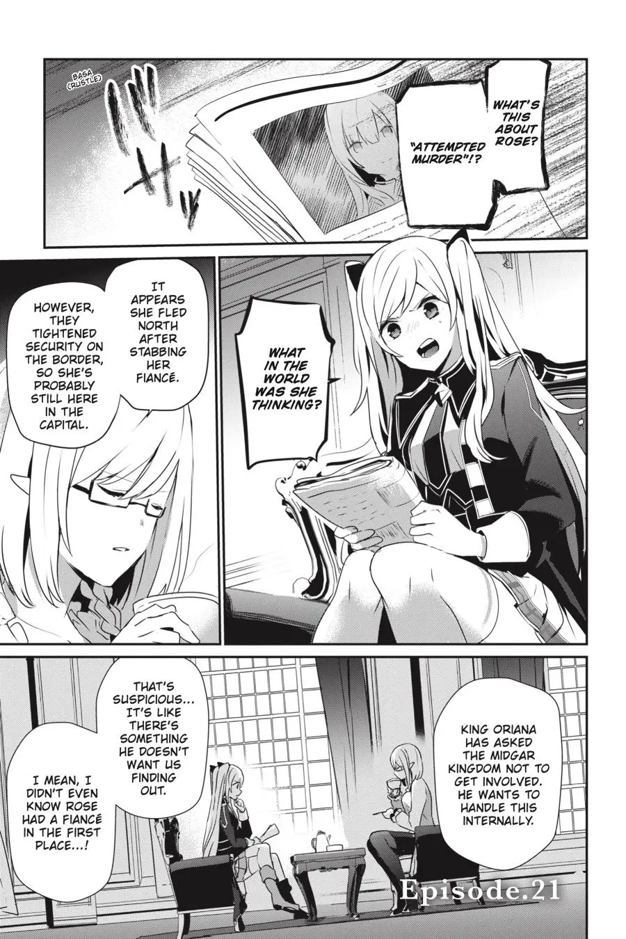 The Eminence in Shadow, chapter 21, page 1