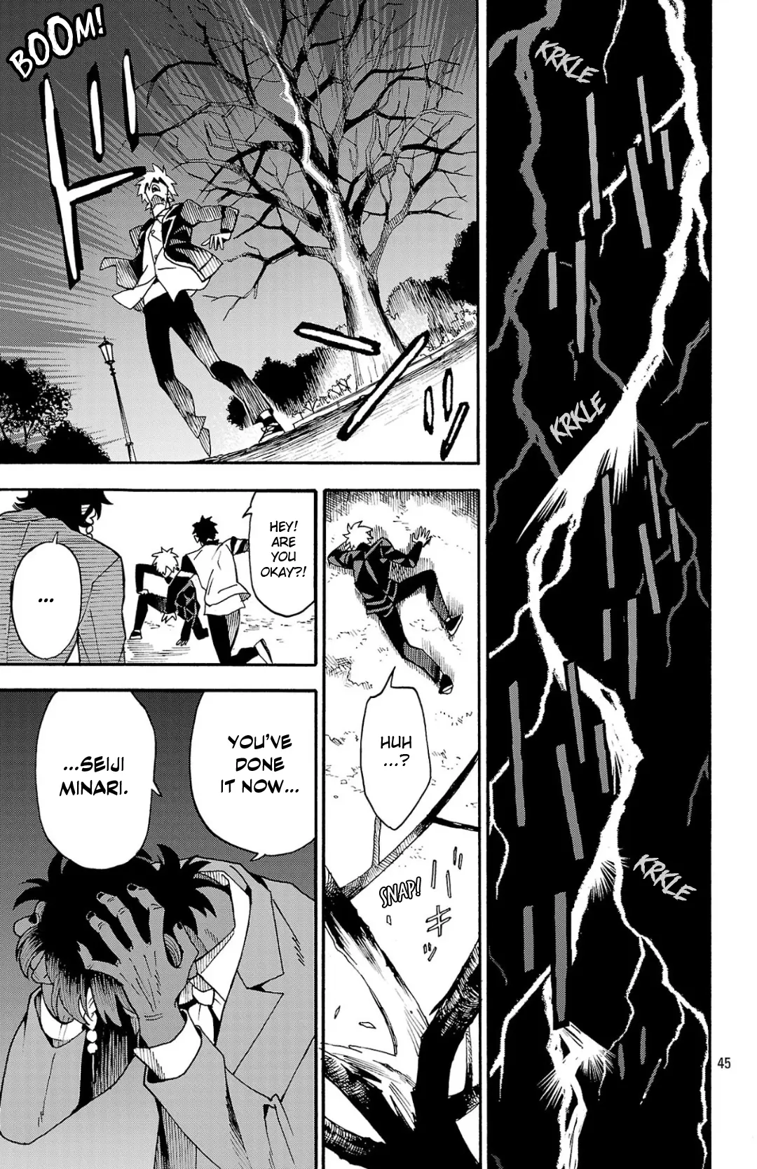 Meiou no Zakuro, chapter 1, page 45