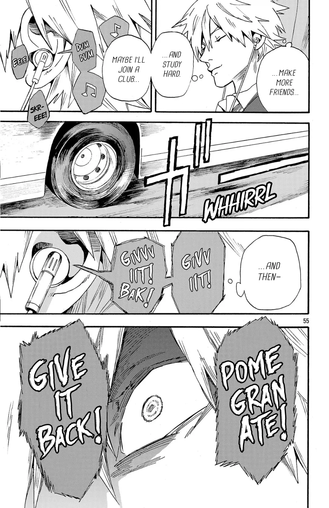 Meiou no Zakuro, chapter 1, page 55
